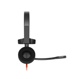 HP Poly Poly Blackwire 3310 USB-C Mono Headset + USB-C/USB-A Adapter