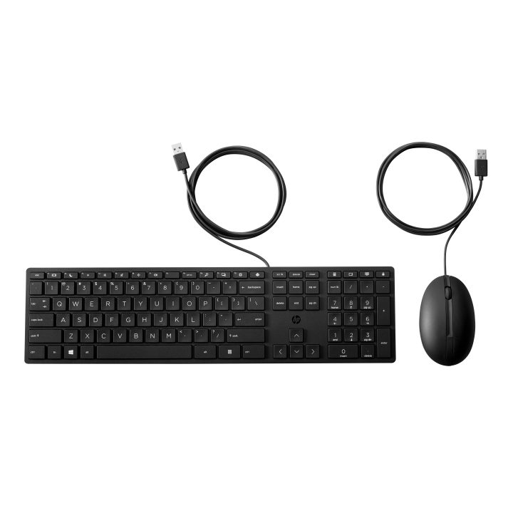 HP Desktop 320MK Wired Keyboard and Mouse