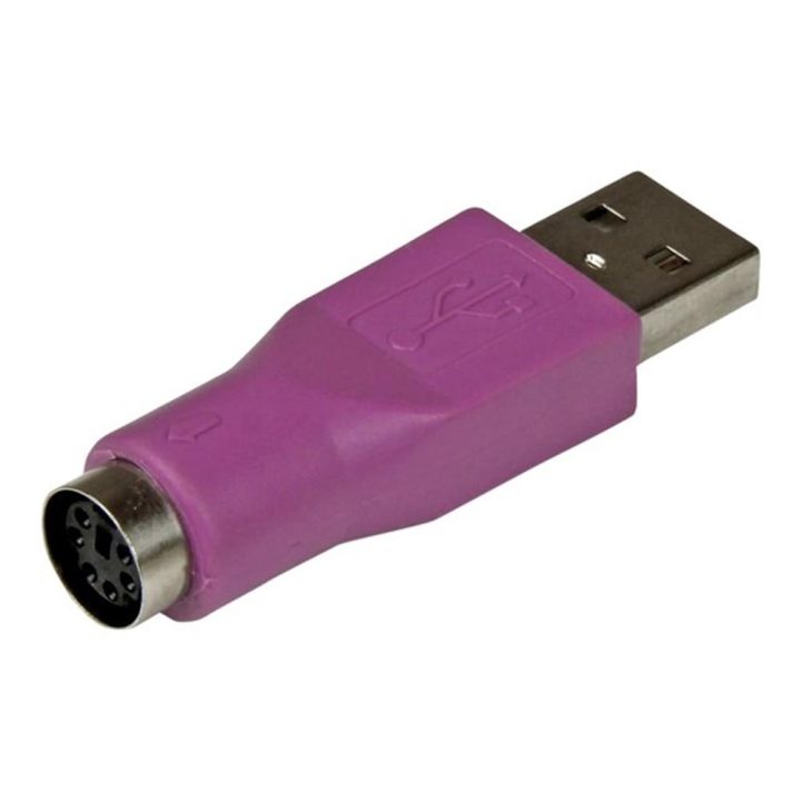 StarTech.com PS/2 MiniDIN to USB Keyboard Adapter Converter - PS/2…