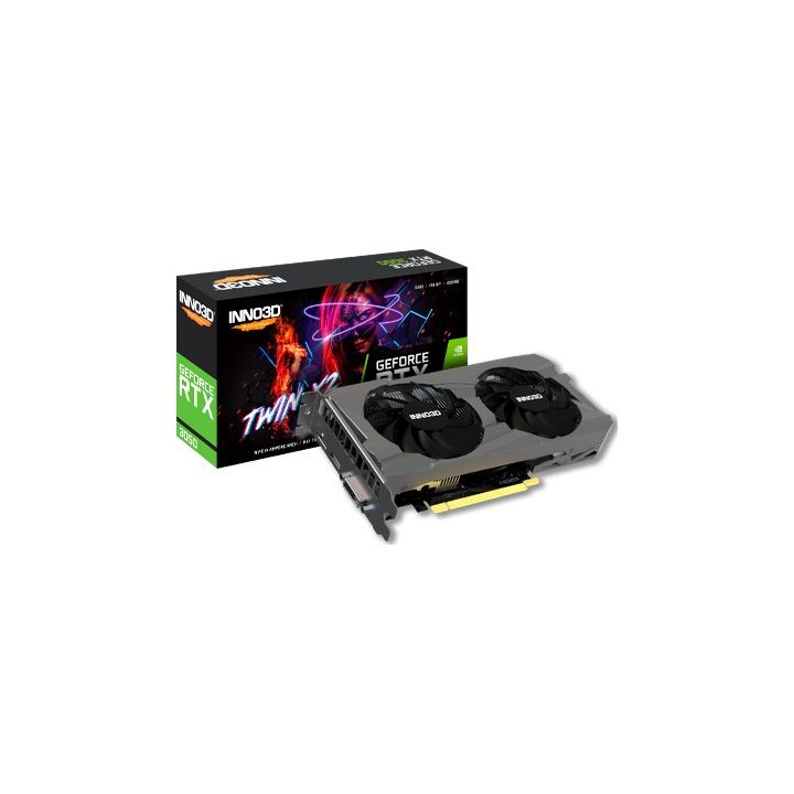 INNO3D RTX 3050 Twin X2 6GB v2 Graphics Card (N30502-06D6-1880VA60)