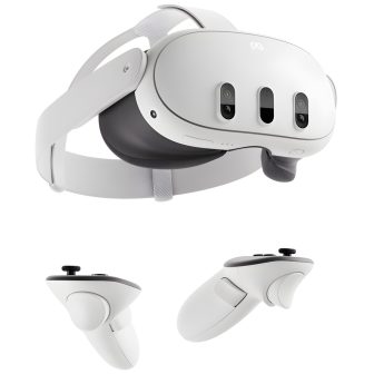META Quest 3 Head-Mounted Display 515 g Black, White (899-00586-01)