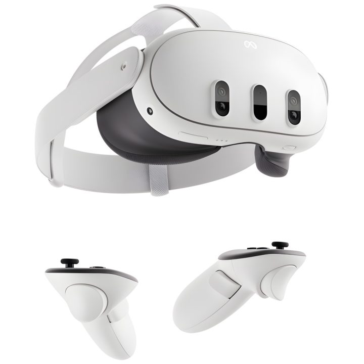 META Quest 3 Head-Mounted Display 515 g Black, White (899-00586-01)