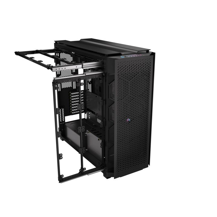 Torre Corsair ATX 9000D RGB airflow preta (CC-9011273-WW)