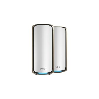 NETGEAR Orbi 970 Series Quad-Band WiFi 7, 2-Pack Quad-band (2.4 GHz /…