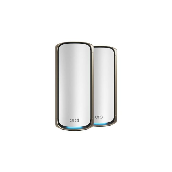 NETGEAR Orbi 970 Series Quad-Band WiFi 7, 2-Pack Quad-band (2.4 GHz /…