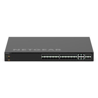 NETGEAR MSM4328F Gerido L3 Ethernet 10G (100/1000/10000) 1U Preto