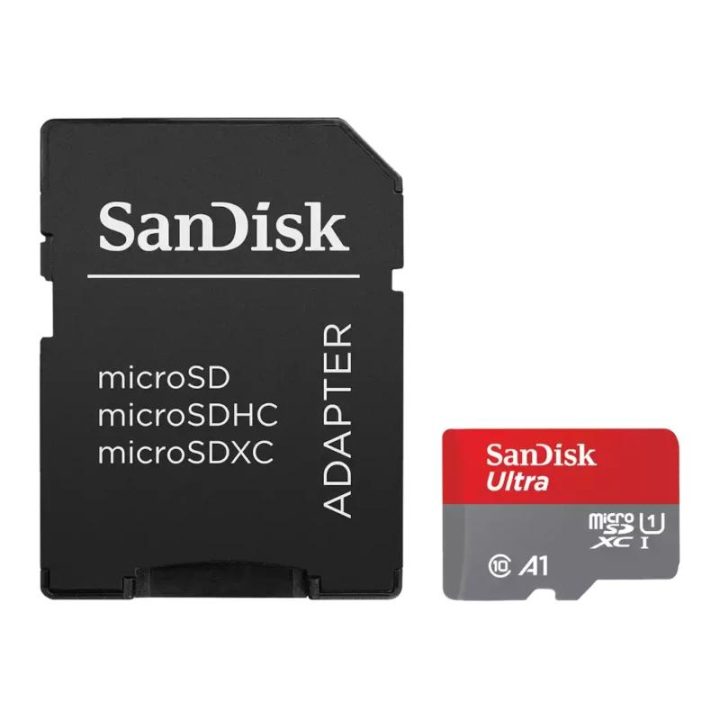 SanDisk Ultra - Tarjeta de memoria flash (adaptador microSDXC a SD…