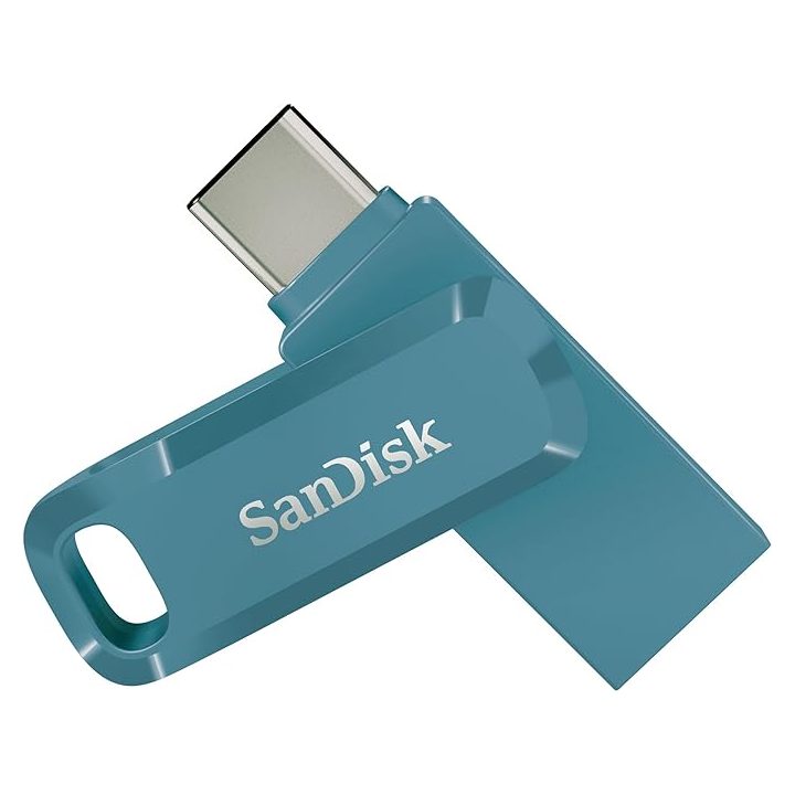 Memória USB 3.2 USB-C SanDisk 128GB ultra dual drive go…