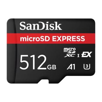 SanDisk SDSQXFN-512G-GN4NN 512 GB MicroSDXC UHS-I Flash Memory Card