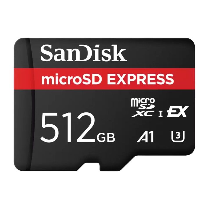 SanDisk SDSQXFN-512G-GN4NN 512 GB MicroSDXC UHS-I Flash Memory Card