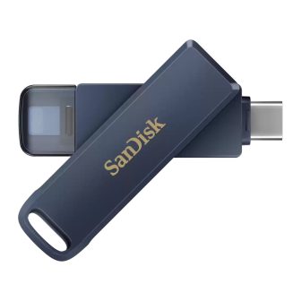 SanDisk iXpand unidad flash USB 64 GB USB Type-C / Lightning 3.2 Gen…
