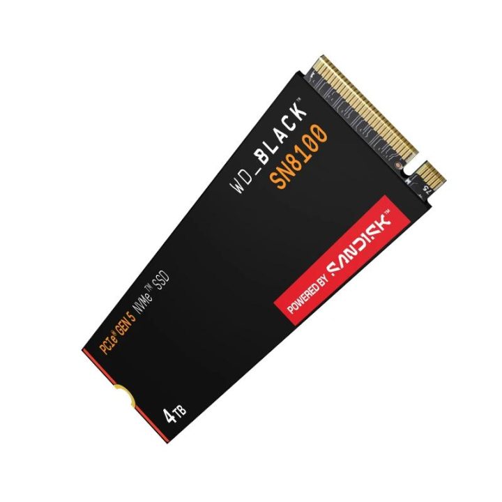 SanDisk Western Digital Black WD_BLACK SN8100 NVMe 4 TB M.2 PCI…