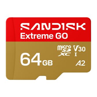 SanDisk extreme go micro SD 64GB MicroSDXC (SDSQXGN-064G-GN6MN)
