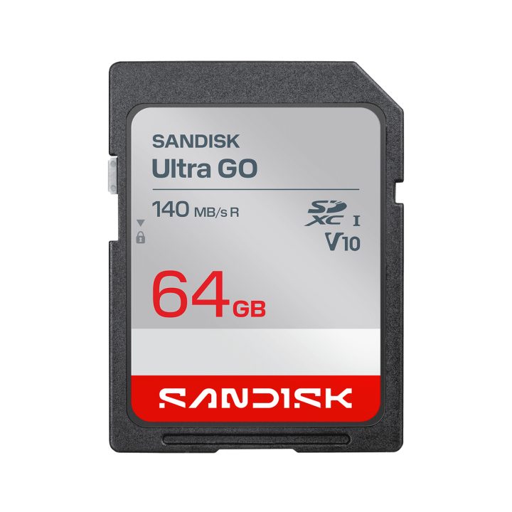 SanDisk Ultra Go SD 64GB SDXC (SDSDUGN-064G-GN6IN)