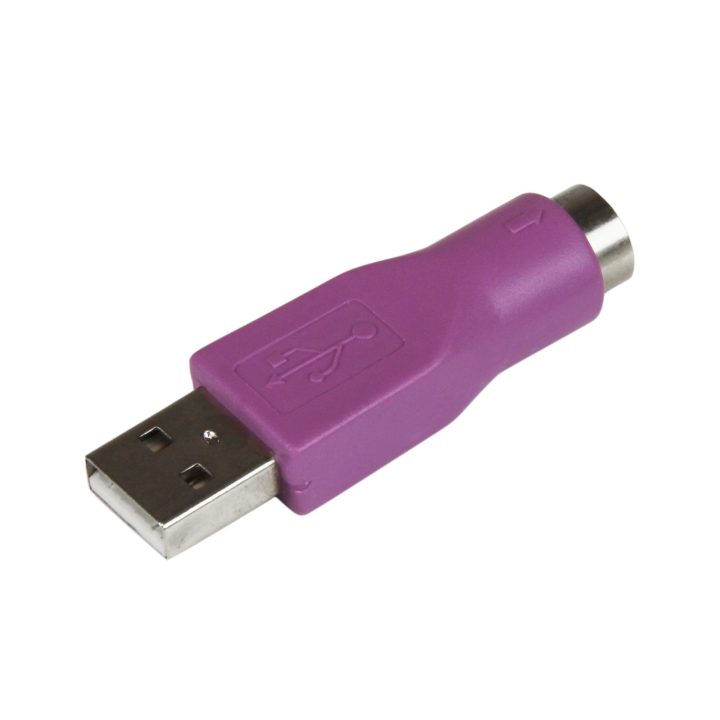 StarTech.com PS/2 MiniDIN to USB Keyboard Adapter Converter - PS/2…