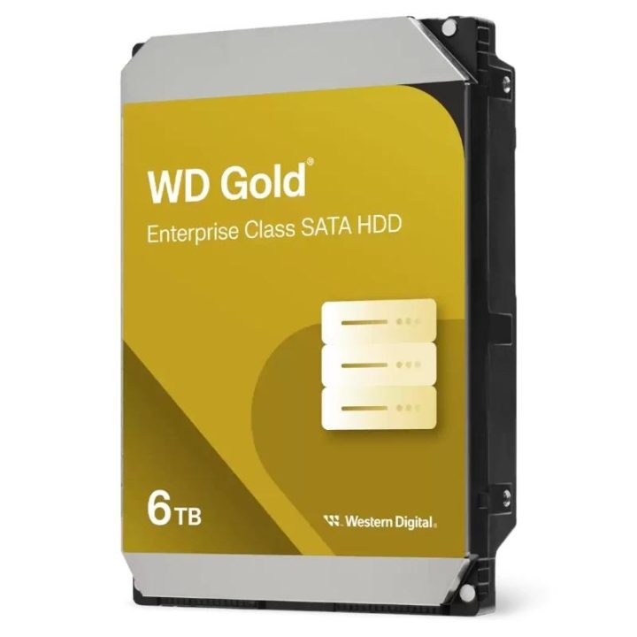 Western Digital Gold WD6004FRYZ disco rígido interno 6 TB 7200 RPM…