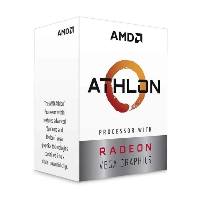 Processador AMD Athlon 3000G AM4 box (YD3000C6FHSBX)