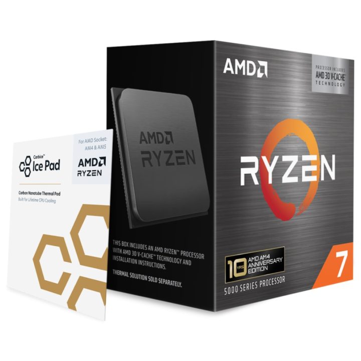 AMD Ryzen 7 5800X3D 4,5GHz AM4 box Socket AM4 (100-100000651POF)
