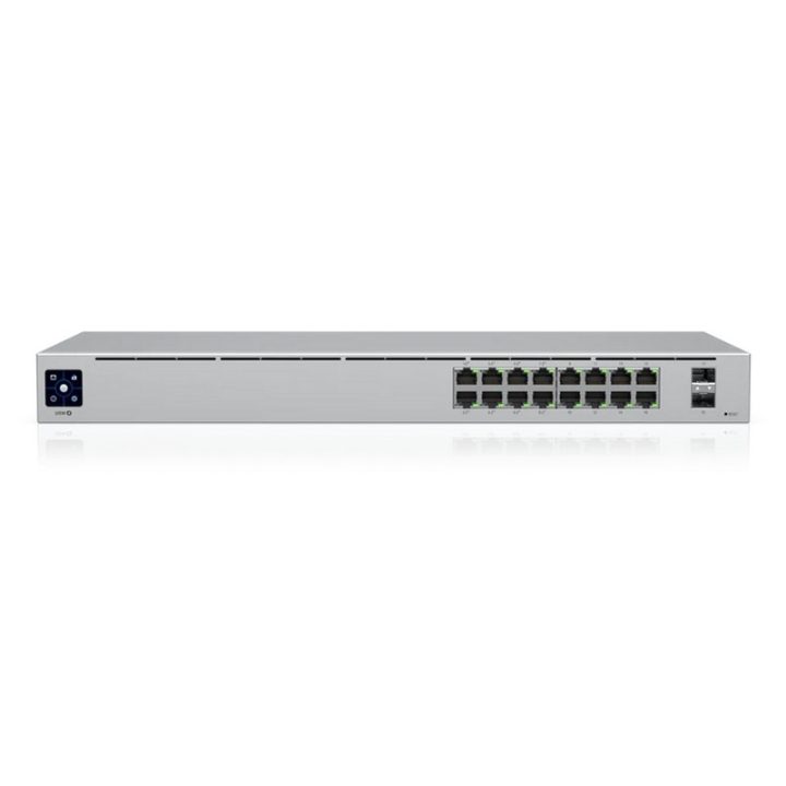Switch 16 portas Ubiquiti susw-16-PoE Gigabit l2 2ptos SFP POEX8 42W
