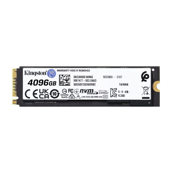 Kingston KC3000 4 TB M.2 NVMe PCIe 4.0