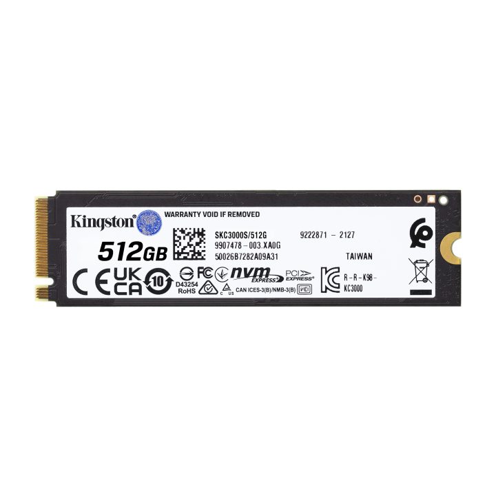 Kingston KC3000-512 512 GB M.2 NVMe PCIe 4.0