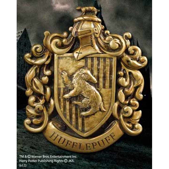 Escudo de parede The Noble Collection Harry Potter casa Hufflepuff…