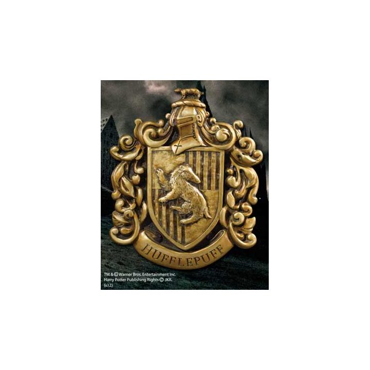 Escudo de parede The Noble Collection Harry Potter casa Hufflepuff…