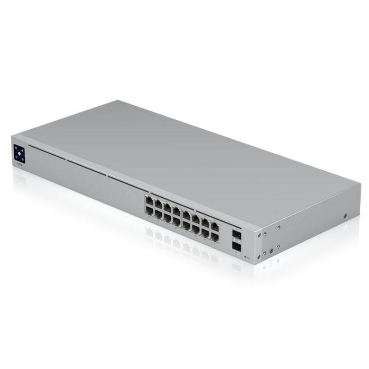 Switch 16 portas Ubiquiti susw-16-PoE Gigabit l2 2ptos SFP POEX8 42W