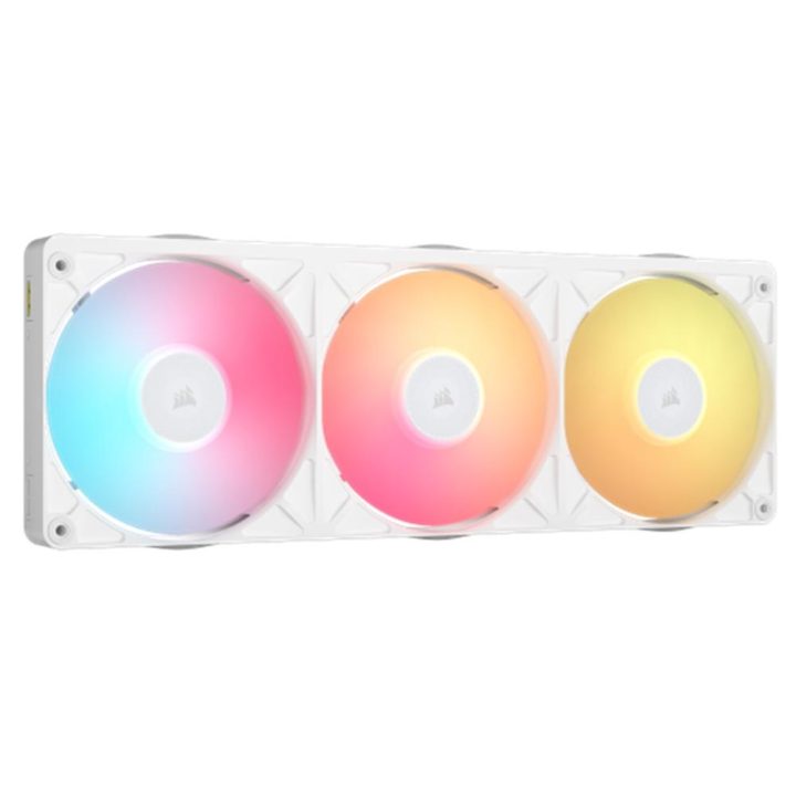 Corsair iCUE LINK RX360 II RGB White Unified Frame Liquid Cooler with…