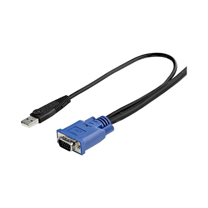 StarTech.com Cabo KVM de 3m Ultra Fino Tudo em Um VGA USB HD15 - 10ft…