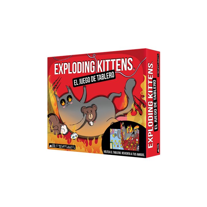 Asmodee Exploding Kittens: The Board Game (EKIBG01ES)
