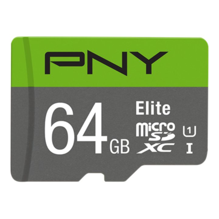 Cartão de memória micro Secure Digital Micro SDHC Elite PNY 64GB…