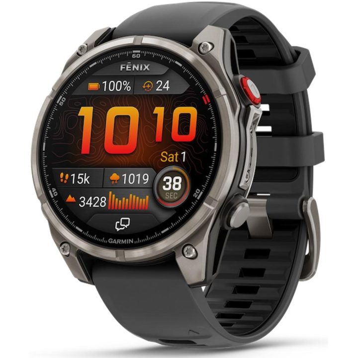 Garmin fenix 8 Pro 1.4" AMOLED 47 mm Digital 454 x 454 Pixels…