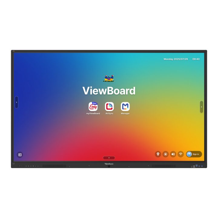 Viewsonic IFP 75IN 4K ANDROID 16 EDLA 64 quadro interativo branco 75"…