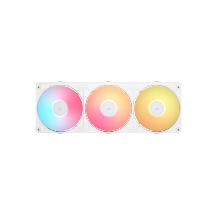 Corsair iCUE LINK RX360 II RGB White Unified Frame Liquid Cooler with…
