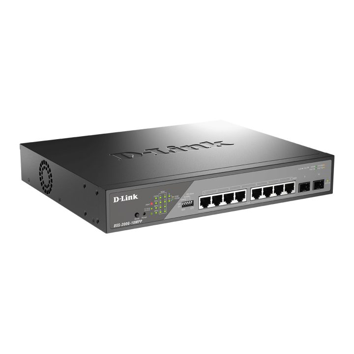 D-Link DSS-200G-10MPP switch Gestionado L2 Gigabit Ethernet…