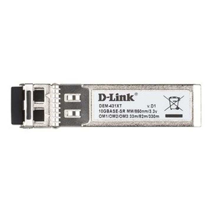 D-Link DEM-431XT red transceiver module Fiber optic 10000 Mbit/s SFP+