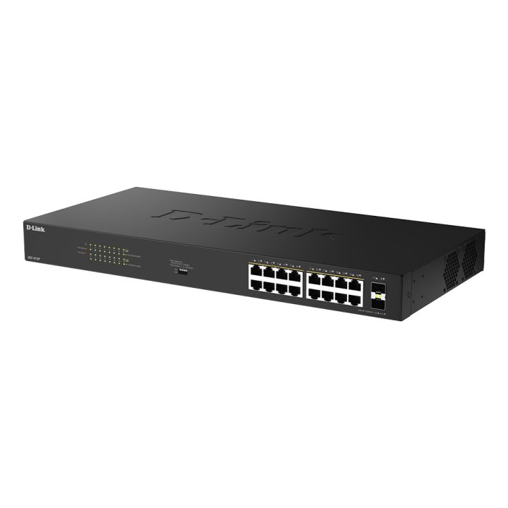 D-Link DGS-1018P Não Gerido Gigabit Ethernet (10/100/1000) Energia…