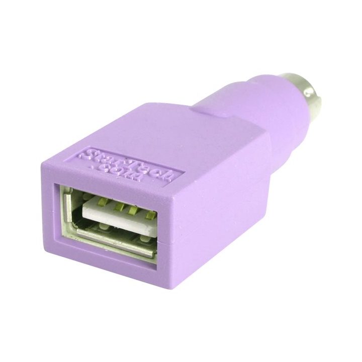 StarTech.com USB Keyboard to PS/2 PS2 MiniDIN Adapter - USB Female -…
