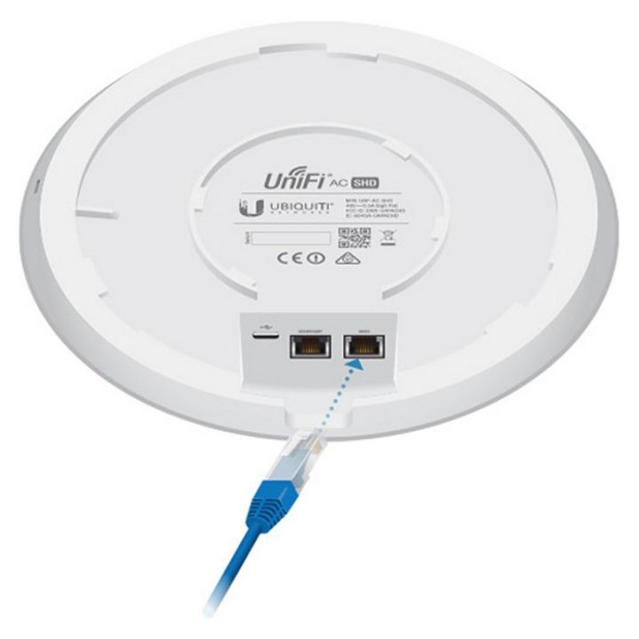 Ponto de acesso Ubiquiti UniFi UAP-AC-SHD Dual Band PoE