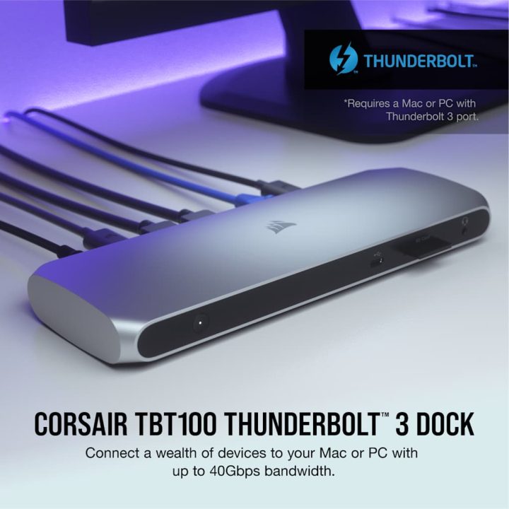 Corsair TBT100 Thunderbolt 3 Stainless Steel (CU-9000001-EU)