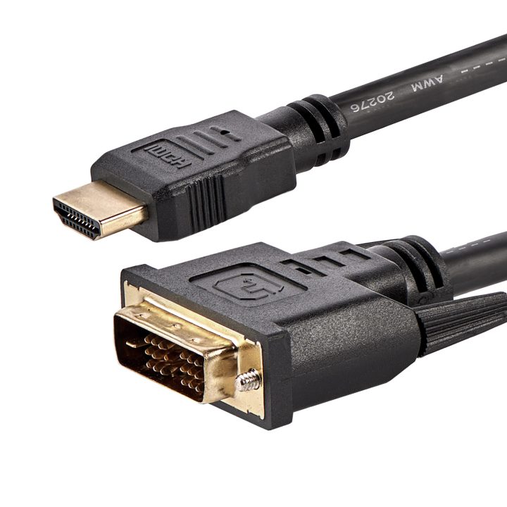 StarTech.com Cabo de 1,8 m Adaptador Conversor HDMI a DVI-D -…