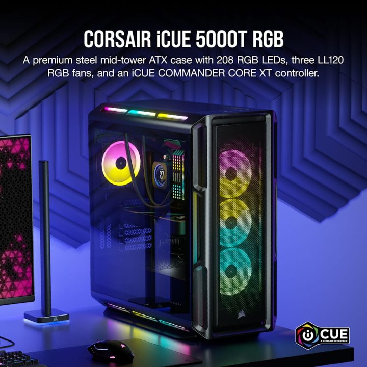 Corsair CC-9011230-WW Midi Tower PC Case Black