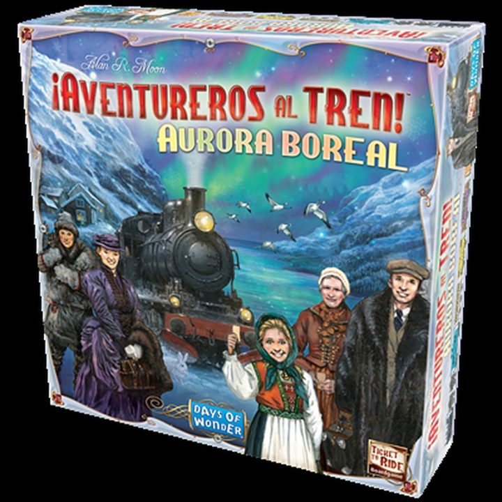 Asmodee Board Game Ticket to Ride: Aurora Boreal (DW720837)