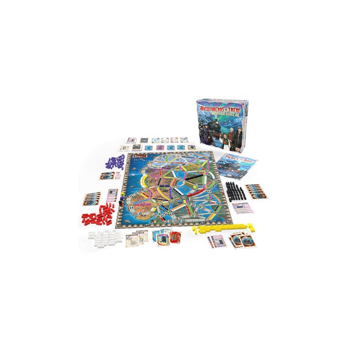 Asmodee Board Game Ticket to Ride: Aurora Boreal (DW720837)