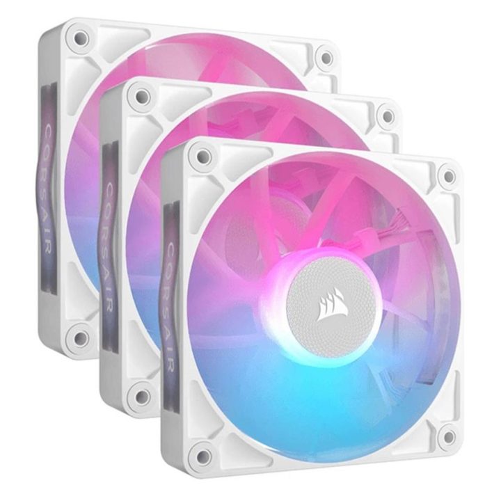 Ventilador caja Corsair rx RGB series icue link RX120 RGB blanco…