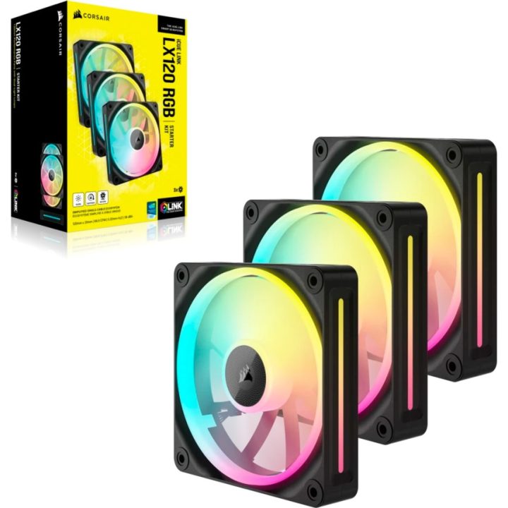 Corsair CO-9051026-WW Computer Cooling System Computer Case Fan 12 cm…