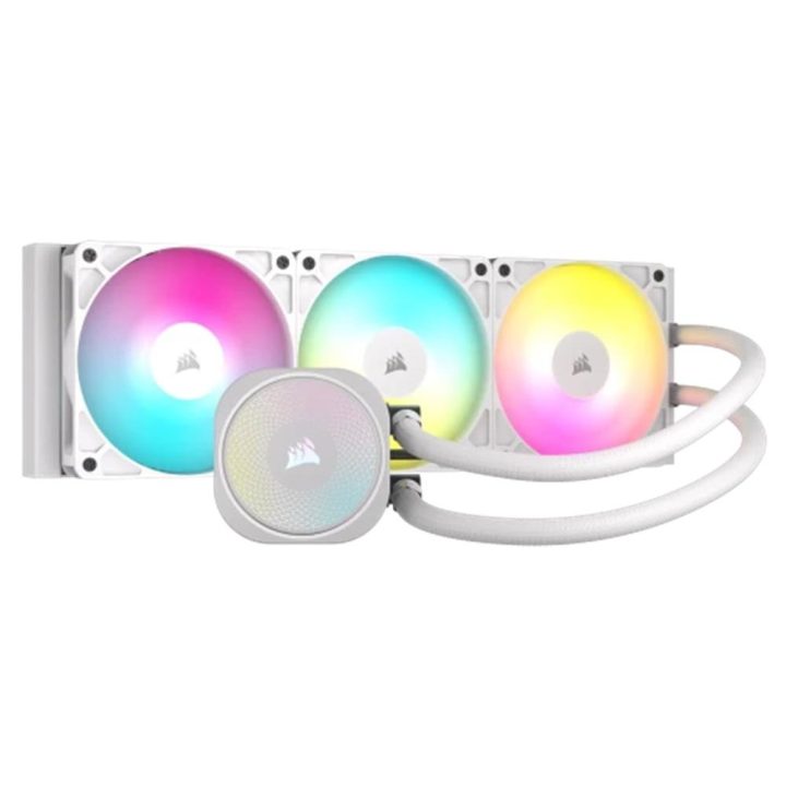 Corsair NAUTILUS 360 RS ARGB Liquid CPU Cooler White 1 piece(s)…