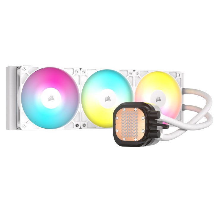Corsair NAUTILUS 360 RS ARGB Liquid CPU Cooler White 1 piece(s)…