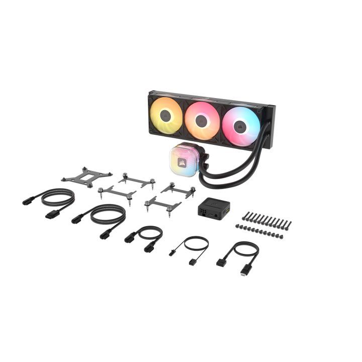 Venti. Corsair iCUE LINK Titan II 360 RX RGB 360mm Liquid CPU Cooler…